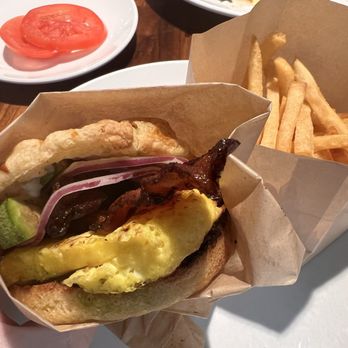 Sibling by Pushkin’s - Breakfast Sandwich - New American Near Me - Sacramento, California