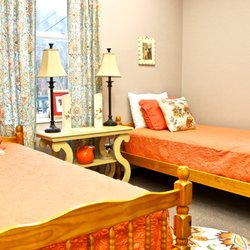 Bloom Fabric, Art and Retreat - Coral room