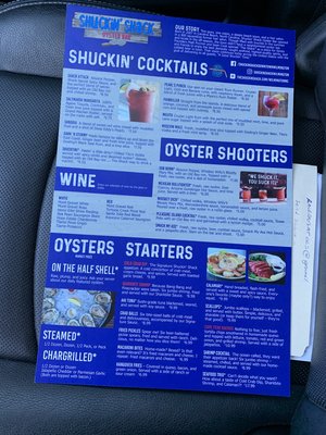 Menu photo 6 Shuckin' Shack Oyster Bar Jacksonville, NC