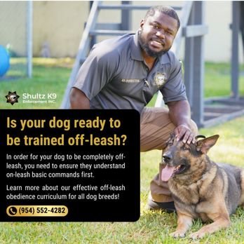 Shultz K9 Enforcement - Pet Training Near Me - Oakland Park, Florida