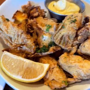 Acova - Artichoke Heart Fritters - New American Near Me - Denver, Colorado Acova - Artichoke Heart Fritters - New American Near Me - Denver, Colorado