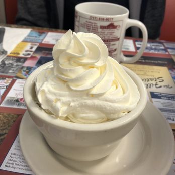 Filling Station - Waitress gave me extra of their awesome real whipped cream! - Bakeries Near Me - Palmyra, Pennsylvania Filling Station - Waitress gave me extra of their awesome real whipped cream! - Bakeries Near Me - Palmyra, Pennsylvania