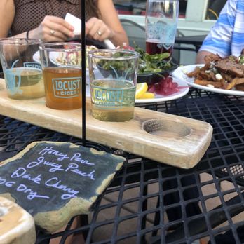 Locust Cider Fort Collins - Cider flight!!! All soooo good... - Cideries Near Me - Fort Collins, Colorado