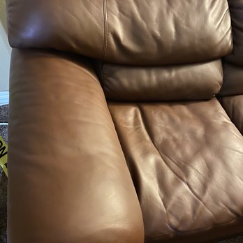 Encore Leather Restoration - New stain and fresh as can be! - Furniture Reupholstery Near Me - Stanton, California