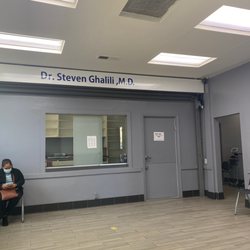 Steven Ghalili, MD - Waiting room, Pharmacy currently closed inside facility.