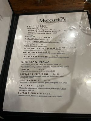 Menu photo 5 Mercurio’s Pittsburgh, PA