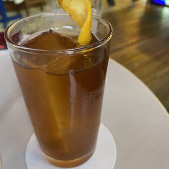 Better Luck Tomorrow - Cold Fashioned: Brandy de Jerez, Rum, Bourbon, Piloncillo and Bitters. Delicious! - Bars Near Me - Houston, Texas