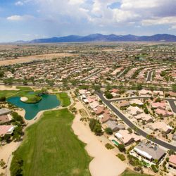 Retire AZ-Resort Style - Arial view of Sun City Grand Retirement Community in Surprise AZ. Which home is yours?