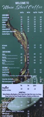 Menu photo 6 Main Street Coffee Davenport, IA
