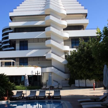 Rixos Downtown - Back view of the hotel. - Hotels Near Me - Antalya, 07