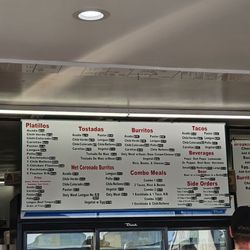 Tacos De Mexico - Menu with prices 2.17.25