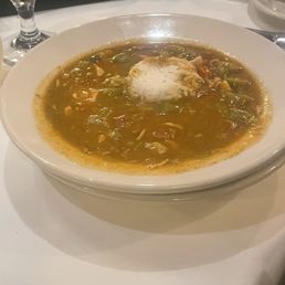 Grilled Chicken and Sausage Gumbo