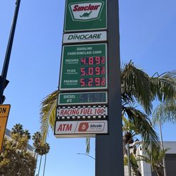 Sinclair - Yes, great prices... even on racing fuel!