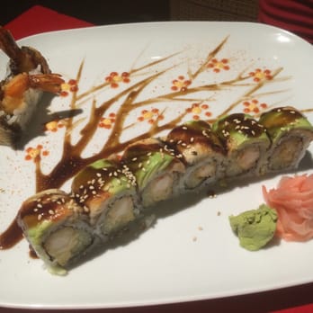 Royal Stix - Dragon Roll, I think..... Very tasty!! Love the avocado and spicy mayo! - Japanese Near Me - Fayetteville, Georgia