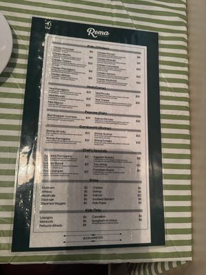Menu photo 1 Roma Italian Restuarant Clinton, MS