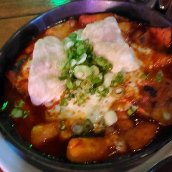 Ohn Korean Eatery - Cheese Tteokbokki.. amazing - Korean Near Me - Houston, Texas