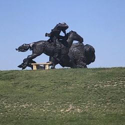Buffalo Bill Sculpture