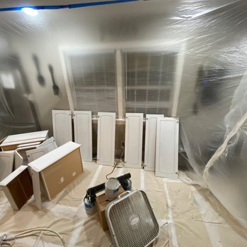 Alex Garcia Painting - Full kitchen containment for cleanliness - Painters Near Me Alex Garcia Painting - Full kitchen containment for cleanliness - Painters Near Me