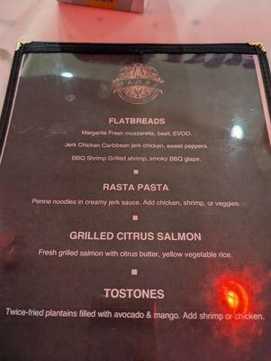 Menu photo 2 The MARAJ Restaurant & Lounge Nyack, NY