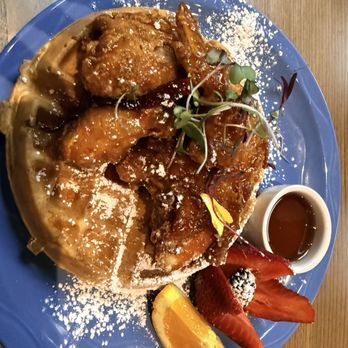 The Breakfast Club at Midtown - Chicken Waffle (Korean Style) - New American Near Me - Mountain View, California The Breakfast Club at Midtown - Chicken Waffle (Korean Style) - New American Near Me - Mountain View, California