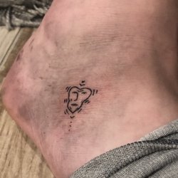 Sebby Tattoos - Custom art brought in from customer ( location on foot)