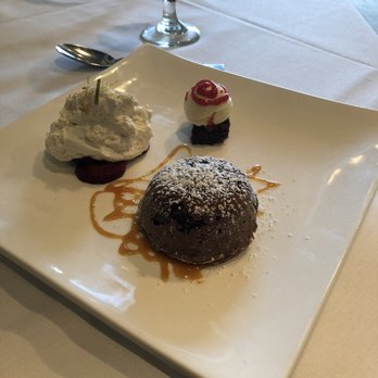 Daniel George - Chocolate Lava Cake - New American Near Me - Mountain Brook, Alabama