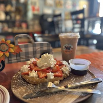 Chai Coffee Co - Waffles and whip cream - Coffee & Tea Near Me - Yucaipa, California Chai Coffee Co - Waffles and whip cream - Coffee & Tea Near Me - Yucaipa, California