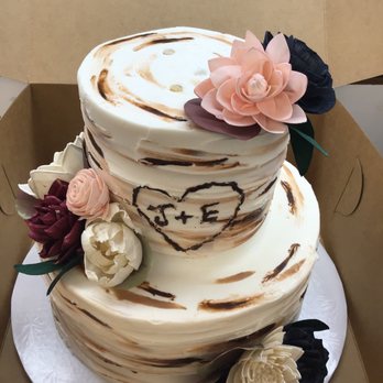 Sweet Stuff Bakery - three tiered wedding cake - Bakeries Near Me - New Albany, Indiana