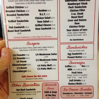 Morg's - Menu pg2 - Diners Near Me - Waterloo, Iowa