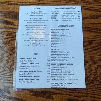 Més Que - Menu back! - Sports Bars Near Me - Buffalo, New York
