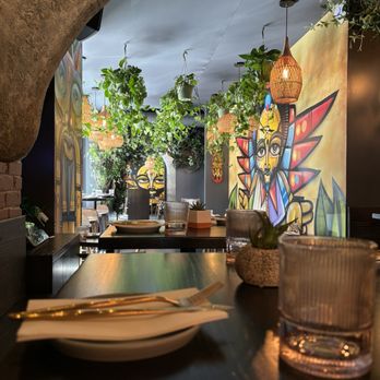 Ras Plant Based - Back private dining area - Ethiopian Near Me - New York, New York