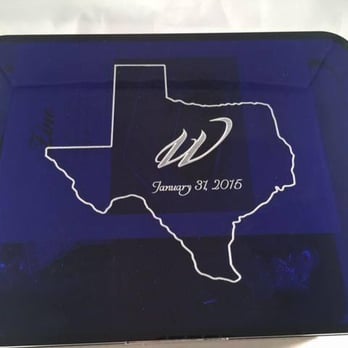 Custom Laser Engravers - Cigar box front - Engraving Near Me - Dallas, Texas