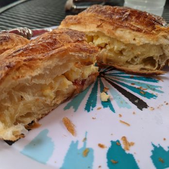 The Gallery Espresso - Egg, tomato, and gouda croissant - Coffee & Tea Near Me - Savannah, Georgia