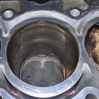 Sam Auto Hybrid - Scoorched cylinder wall - Auto Repair Near Me - Costa Mesa, California