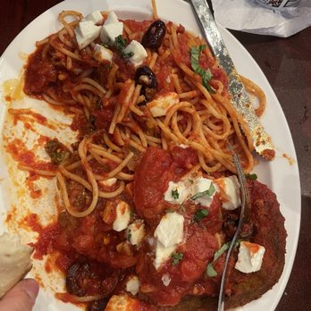 Sal's Pizza Ristorante - Spaghetti alla Siciliana Special - Pizza Near Me - Chapel Hill, North Carolina Sal's Pizza Ristorante - Spaghetti alla Siciliana Special - Pizza Near Me - Chapel Hill, North Carolina