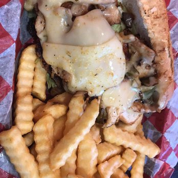 Corner Cafe - 6" chicken philly with fries - American Near Me - Portsmouth, Virginia Corner Cafe - 6" chicken philly with fries - American Near Me - Portsmouth, Virginia