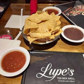 Lupe's Comida con Sabor - Great chips and salsa. Also have the great bean dip. - Tex-Mex Near Me - Bedford, Texas Lupe's Comida con Sabor - Great chips and salsa. Also have the great bean dip. - Tex-Mex Near Me - Bedford, Texas