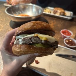 Double Bacon Jam with single grass fed patty