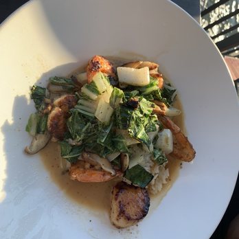 Chart House - Ginger Soy Shrimp & Scallops - Seafood Near Me - Weehawken, New Jersey