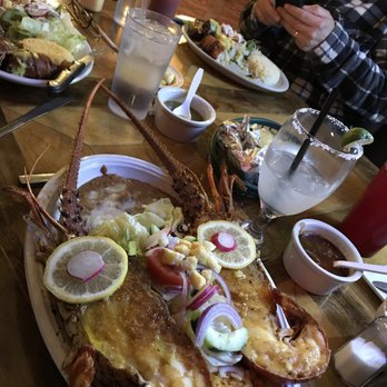 Guadalajaras Restaurant - Garlic butter lobster stuffed with shrimp in the head. - Mexican Near Me - El Centro, California Guadalajaras Restaurant - Garlic butter lobster stuffed with shrimp in the head. - Mexican Near Me - El Centro, California