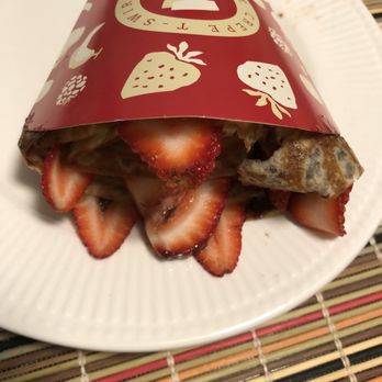 T-swirl Crepe - St 14. Strawberry Nutella - Creperies Near Me - White Plains, New York T-swirl Crepe - St 14. Strawberry Nutella - Creperies Near Me - White Plains, New York