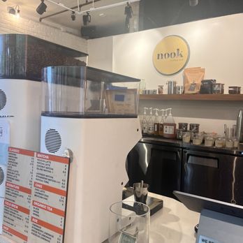 Nook Coffee Bar - order counter - Coffee & Tea Near Me - Costa Mesa, California Nook Coffee Bar - order counter - Coffee & Tea Near Me - Costa Mesa, California