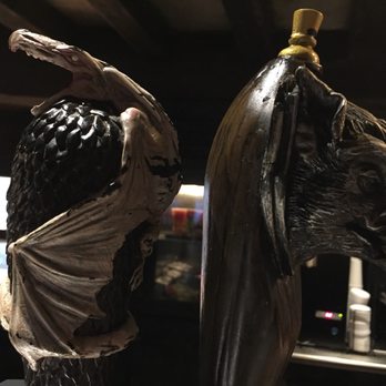 Three Broomsticks - Taps for their two beers (actual, not that gross butterbeer). - British Near Me - Orlando, Florida Three Broomsticks - Taps for their two beers (actual, not that gross butterbeer). - British Near Me - Orlando, Florida