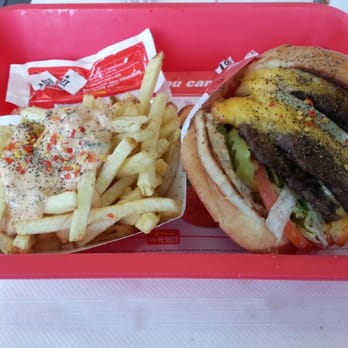 In-N-Out Burger - 3X3 & Fries with my home grown Chiltepin Peppers. - Fast Food Near Me - Phoenix, Arizona In-N-Out Burger - 3X3 & Fries with my home grown Chiltepin Peppers. - Fast Food Near Me - Phoenix, Arizona