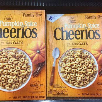 Walmart Supercenter - Pumpkin Spice Cheerios. I bet these are good! - Department Stores Near Me - Broussard, Louisiana