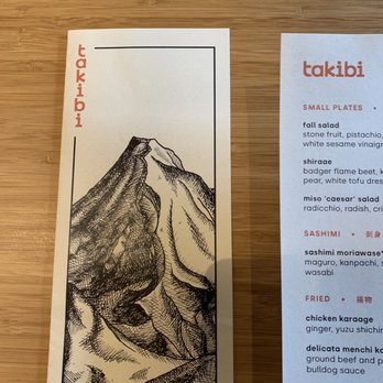 Takibi - Menu - Ramen Near Me - Portland, Oregon Takibi - Menu - Ramen Near Me - Portland, Oregon