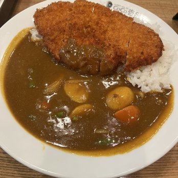 Coco Ichibanya - Chicken Cutlet Curry with vegetables - Japanese Curry Near Me - Los Angeles, California Coco Ichibanya - Chicken Cutlet Curry with vegetables - Japanese Curry Near Me - Los Angeles, California