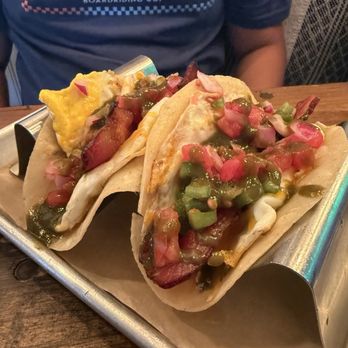 Somewhere - Breakfast taco with bacon. Super spicy - Breakfast & Brunch Near Me - Rehoboth Beach, Delaware Somewhere - Breakfast taco with bacon. Super spicy - Breakfast & Brunch Near Me - Rehoboth Beach, Delaware