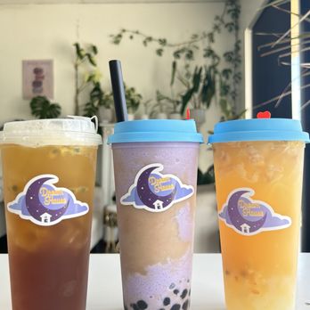 Dream House Cafe - Wintermelon Passion Jasmine Tea, taro blended, Lychee Passion Fruit Tea - Desserts Near Me - Marrero, Louisiana Dream House Cafe - Wintermelon Passion Jasmine Tea, taro blended, Lychee Passion Fruit Tea - Desserts Near Me - Marrero, Louisiana