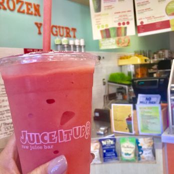 Juice It Up! - Seabreeze squeeze. No bananas sub peaches - Juice Bars & Smoothies Near Me - Chino, California
